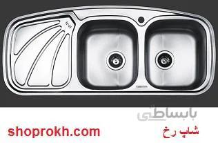 سینک ظرفشویی توکار مدل S 710 درخشان