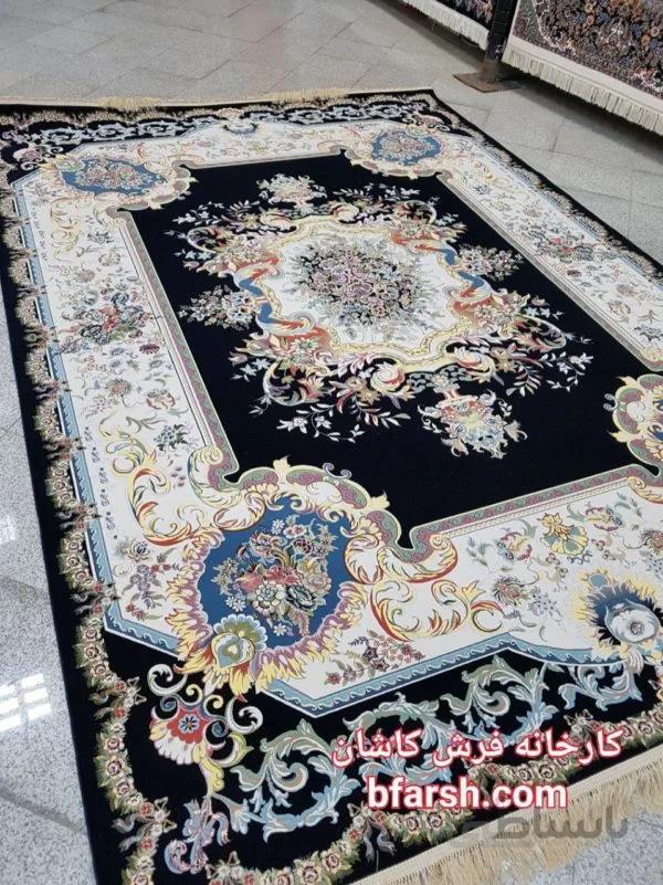 فرش کاشان نقشه فرانسوی