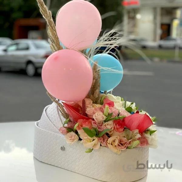 باکس گل نوزاد پرنیا