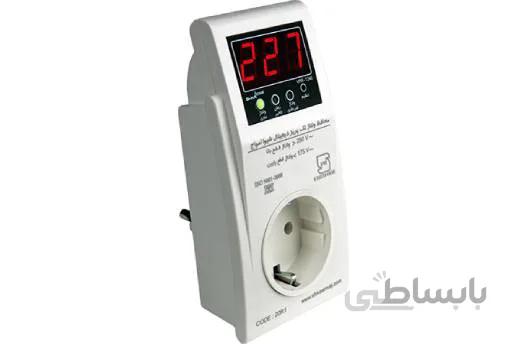 محافظ یخچال فریزر دیجیتالی تک پریز میکروپروسسوری شیوا امواج ا DIGITAL VOLTAGE PROTECTOR