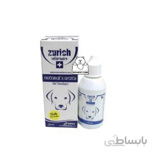 قطره تمیز کننده اطراف چشم سگ 50 میلی لیتری zurich