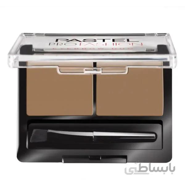 سایه ابرو پاستل مدل Pro Fashion Eyebrow Duo