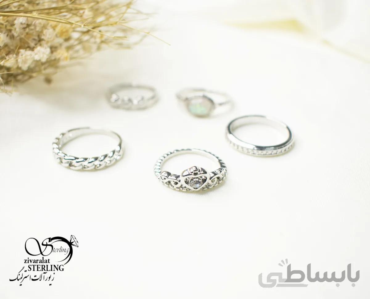 پک انگشتر زنانه کد 5612