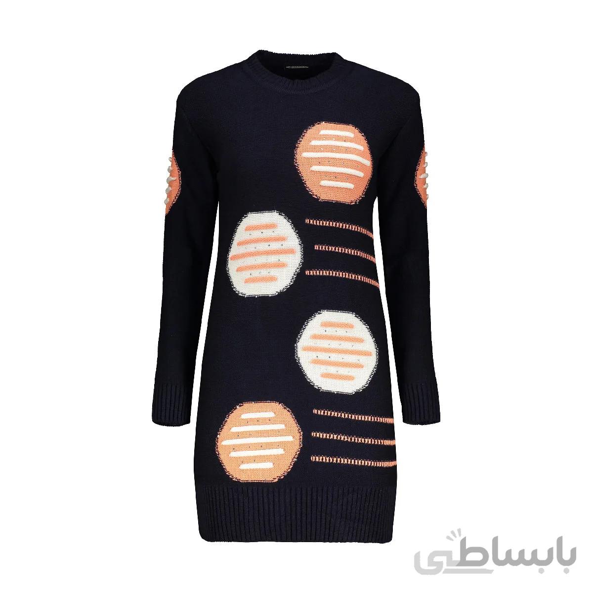 تونیک بافت یقه گرد