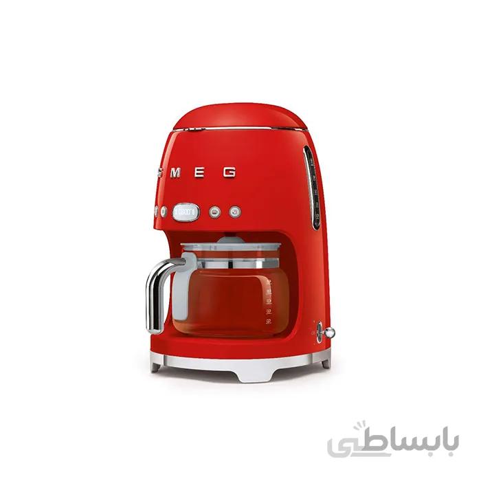 قهوه ساز اسمگ مدل SMEG DCF02RDUK ا SMEG COFFEE MAKER DCF02RDUK