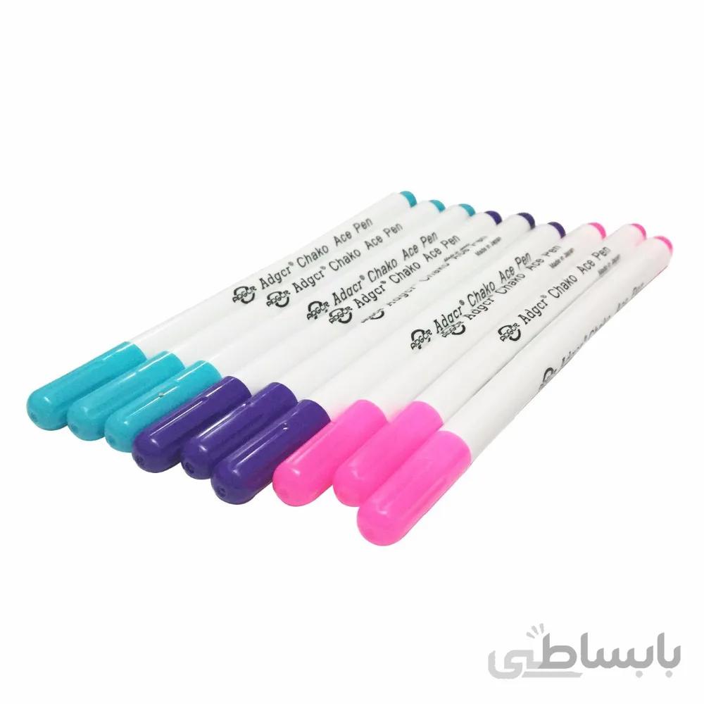 ماژيك خیاطی رنگ صورتی(محوشونده )