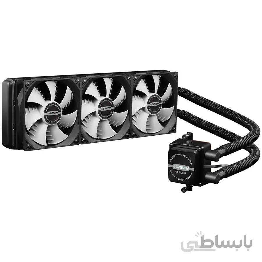 Green Glacier GLC 360A Liquid Cooling System ا سیستم خنک کننده آبی گرین مدل Glacier GLC360A