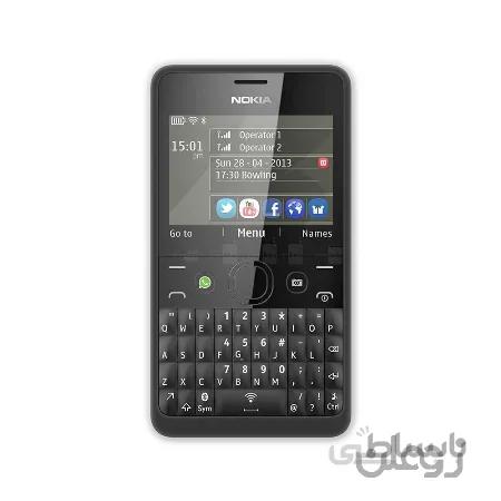 قاب و شاسی کامل گوشی نوکیا Nokia Asha 210