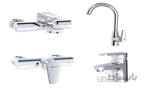 ست شیرآلات لیون کروم شودر ا Lion Chrome Set