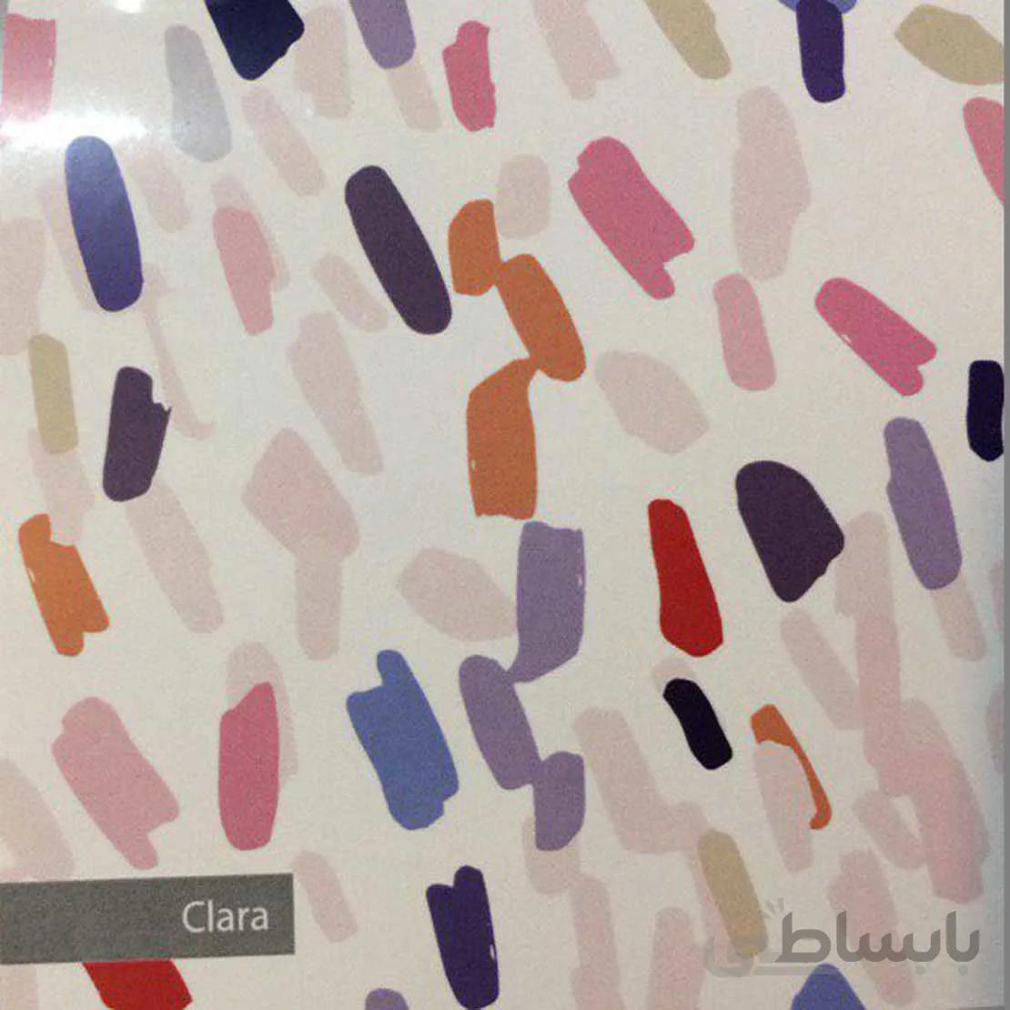 پرده حمام طرح کلارا clara
