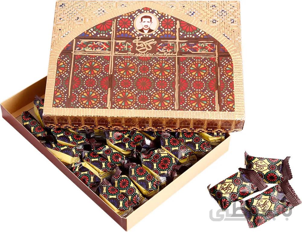 گز کرمانی ۳۸ درصدمغز بادام لقمه مخصوص – ۴۵۰ گرم