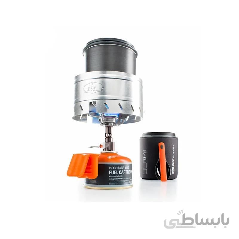 ست ظروف کوهنوردی با سرشعله gsi مدل halulite minimalist