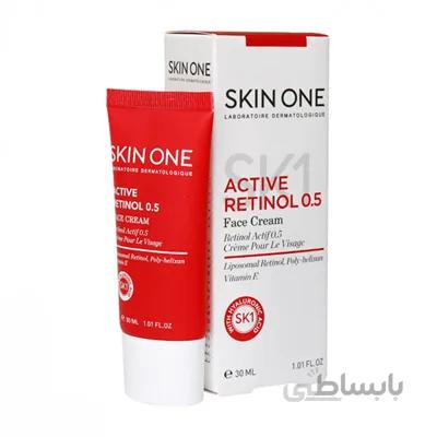 کرم ضد چروک صورت اکتیو رتینول 0.5 اسکین وان 30 میل