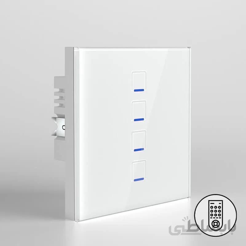 کلید هوشمند روشنایی چهار پل برند نستک NESTECH – آسون بخر