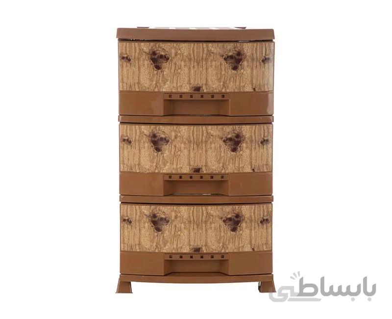 دراور لارج 3طبقه bl طرح چوب هومکت