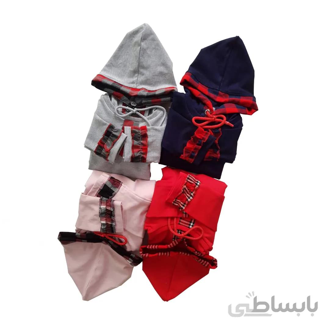 پیراهن دخترانه کلاهدار