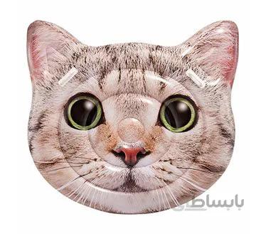 تشک بادی روی آب طرح گربه