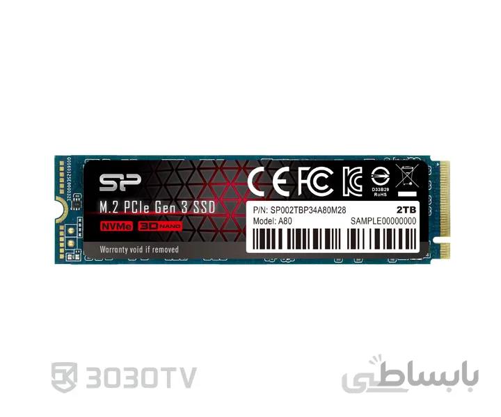 حافظه اینترنال ssd ظرفیت 2 ترابایت سیلیکون پاور مدل p34a80