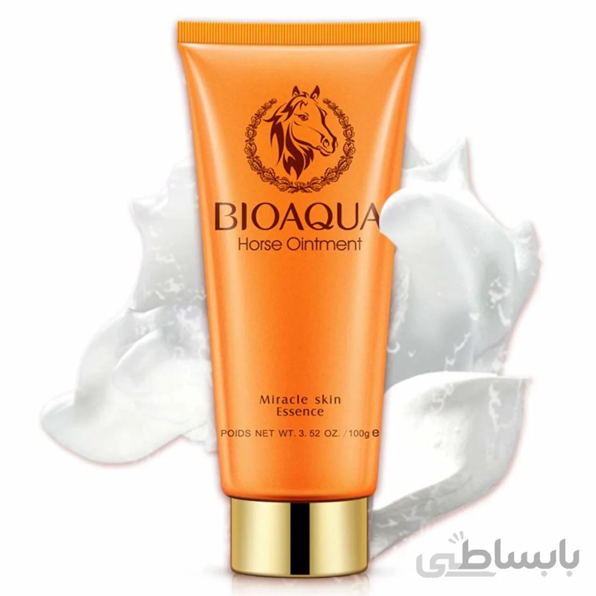فوم شستشوی روغن اسب بیوآکوا