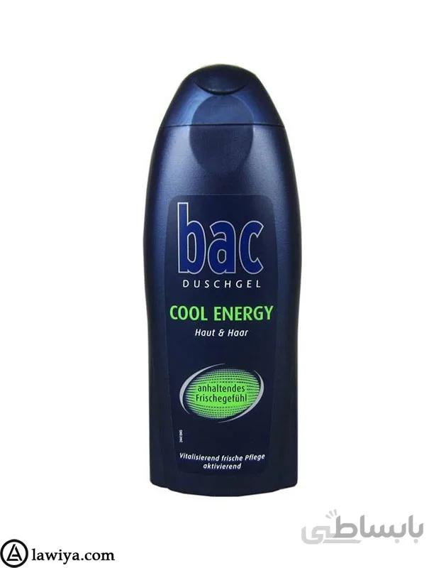 شامپو سر و بدن bac مدل Cool Energy حجم 250 میلی لیتر