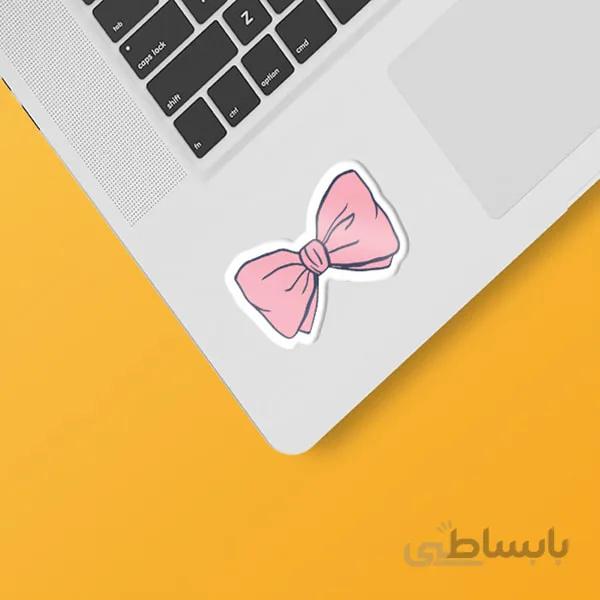 استیکر لپ تاپ طرح دخترونه ۱۶