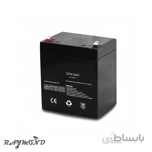 باتری 4/5 آمپر 12 ولت Raymon4 DC