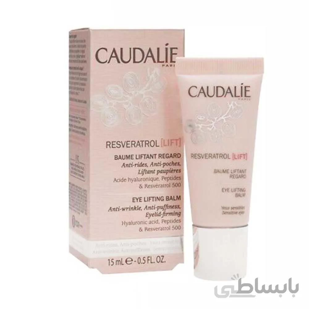 ژل کرم دورچشم کدلی مدل resveratrol-lift در حجم 15 میلی لیتر ا Caudalie eye cream gel resveratrol lift model 15ml