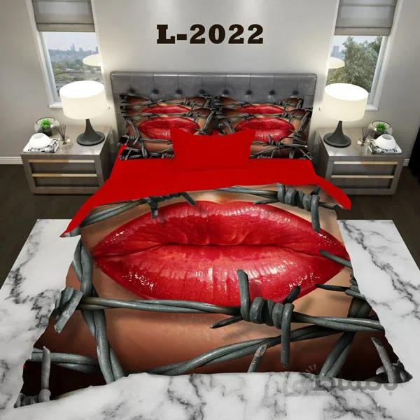 روتختی سه بعدی ساتن ابریشم ترک طرح خاص - کد 2022