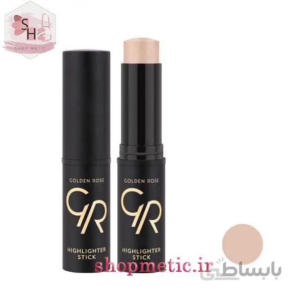 هایلایتر پیچی گلدن رز شماره 01