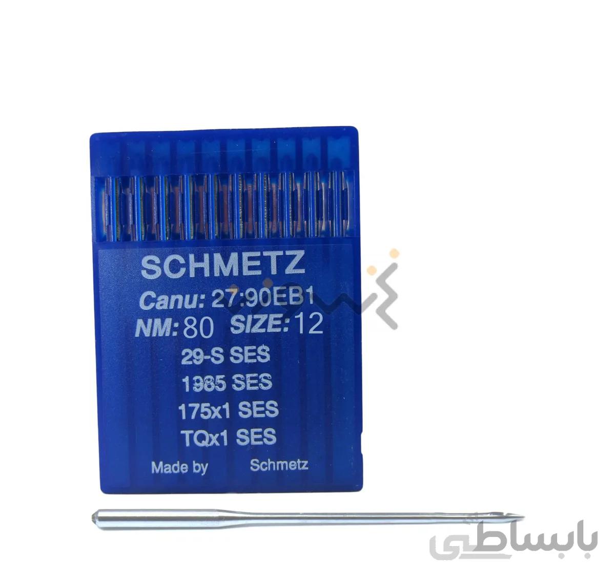 سوزن چرخ خیاطی مدل TQx1 (دکمه دوز) اشمیتس آلمان