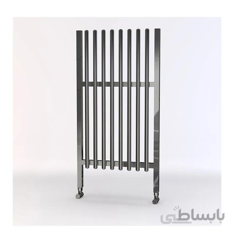 حوله خشک کن آلومینیوم کروم لاکچری طرح 1