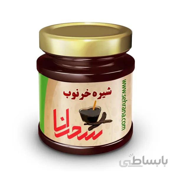 شیره خرنوب درجه1 و اعلا 500 گرم