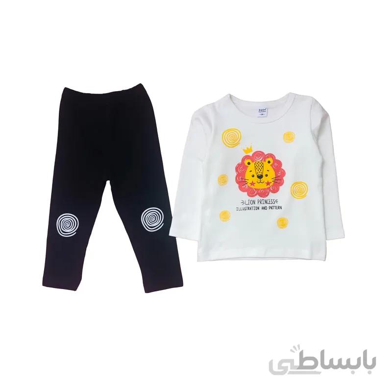 ست بلوز شلوار بچه گانه LION