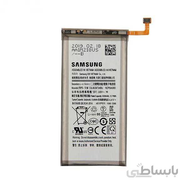 باتری اصلی گوشی سامسونگ Samsung S10 ا Samsung S10 battery EB-BG973ABU