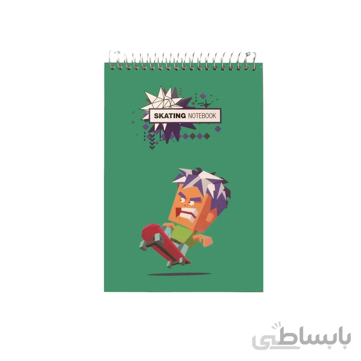 دفتر یادداشت 80 برگ پاپکو کد 9