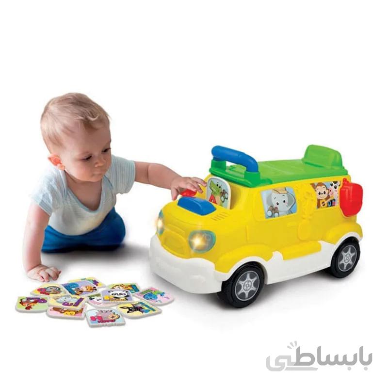 اسباب بازی کامیون حیوانات موزیکال وین فان