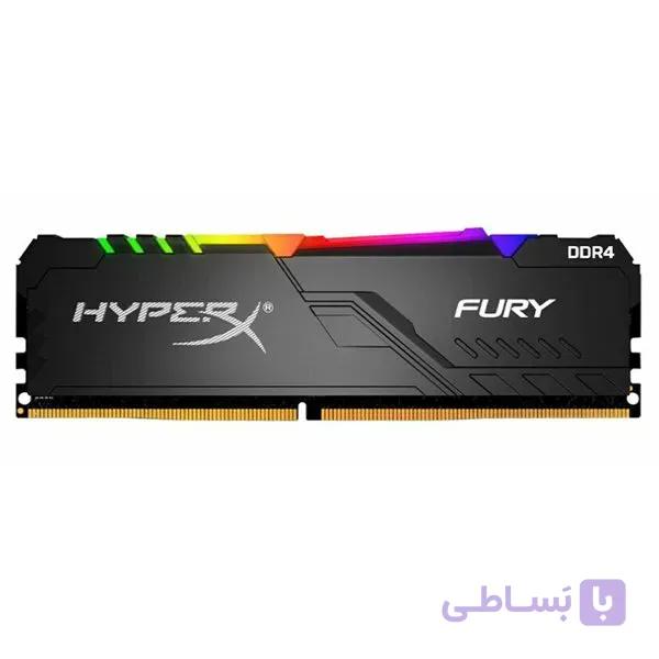 رم کینگستون HyperX FURY RGB 8GB 3200MHz CL16