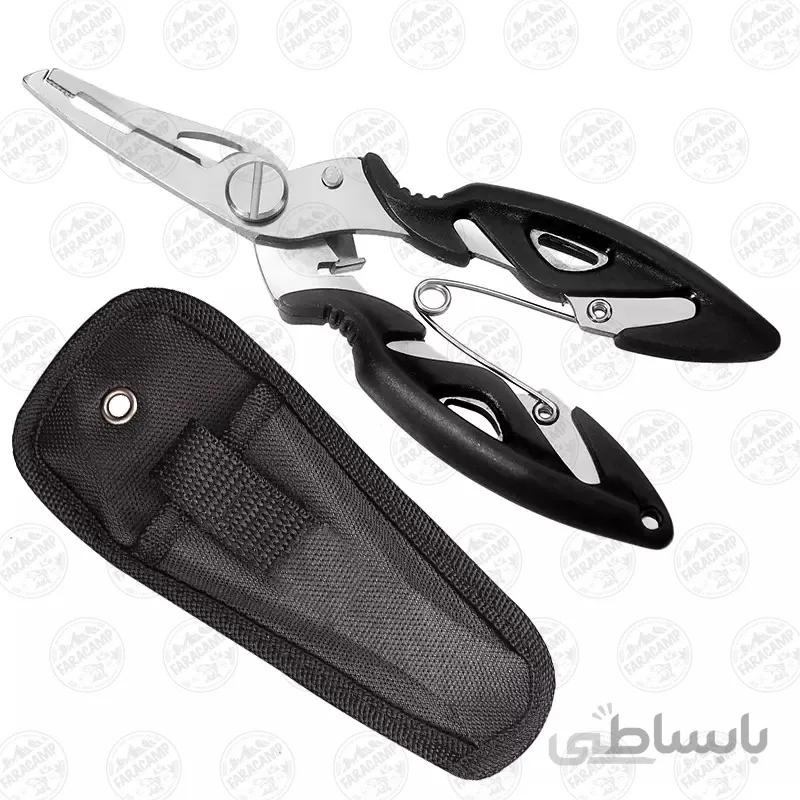 انبر چندکاره ماهیگیری به همراه کاور