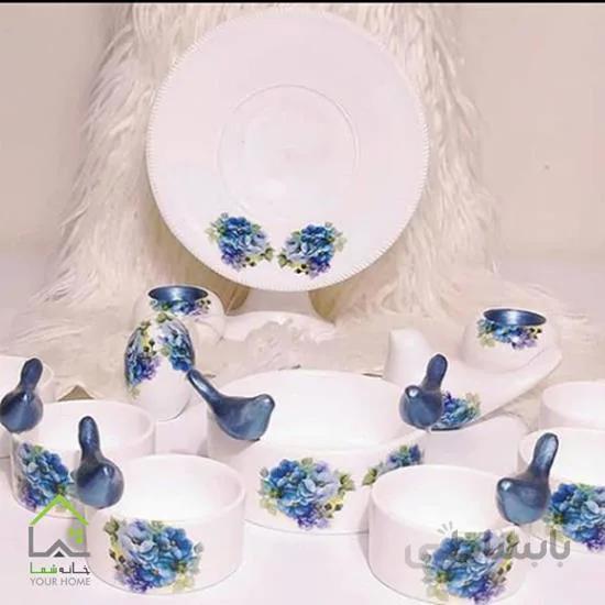 ظرف سفره هفت سین گل بنفشه
