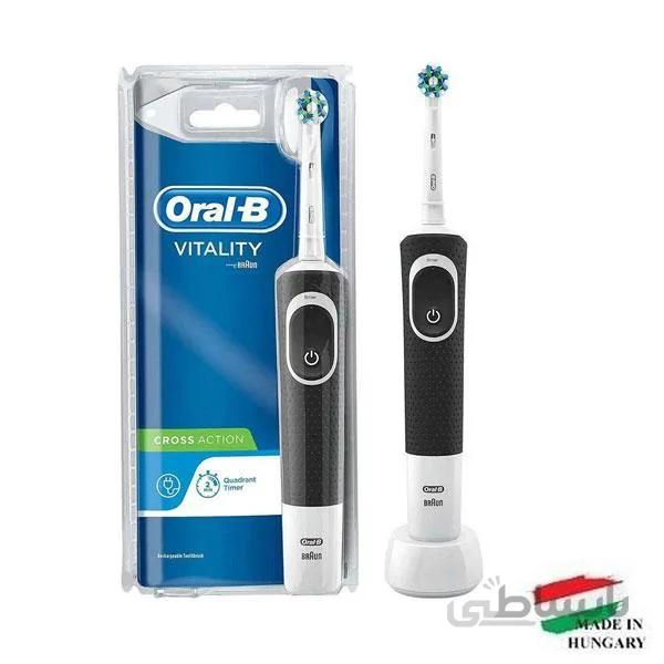 مسواک برقی اورال بی مدل ۱۰۰  Oral-B Vitality مشکی