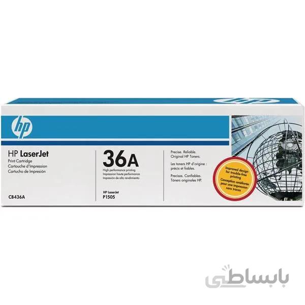 تونر کارتریج مشکی اچ پی مدل 36A