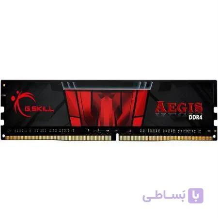 رم دسکتاپ DDR4 تک کاناله 3200 مگاهرتز CL16 جی اسکیل سری aegis ظرفیت 8 گیگابایت