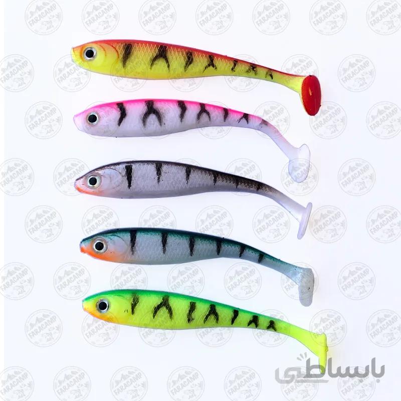 طعمه ماهیگیری ماهی ژله ای بسته ۵ عددی