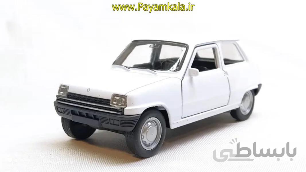 ماشین اسباب بازی رنو 5 (RENAULT 5 BY WELLY) سفید