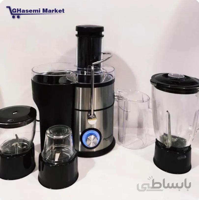 آبمیوه گیر چهار کاره پاناسونیک اصل مدل A-M0396 ا Juicer Panasonic 0396