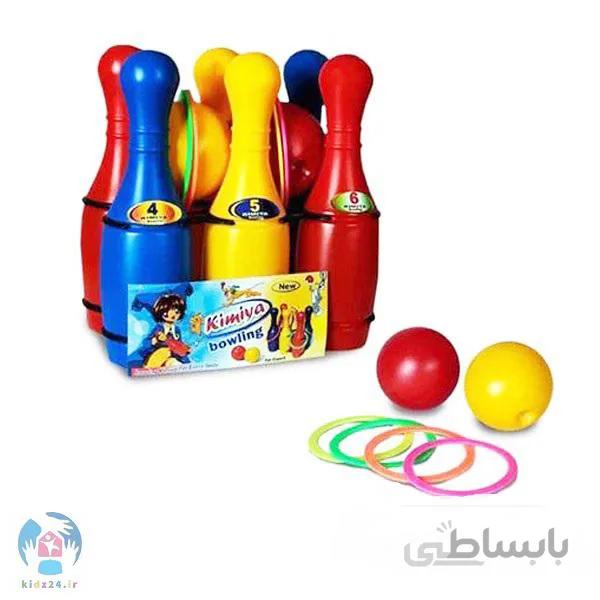 بولینگ و حلقه پرتاپ بزرگ