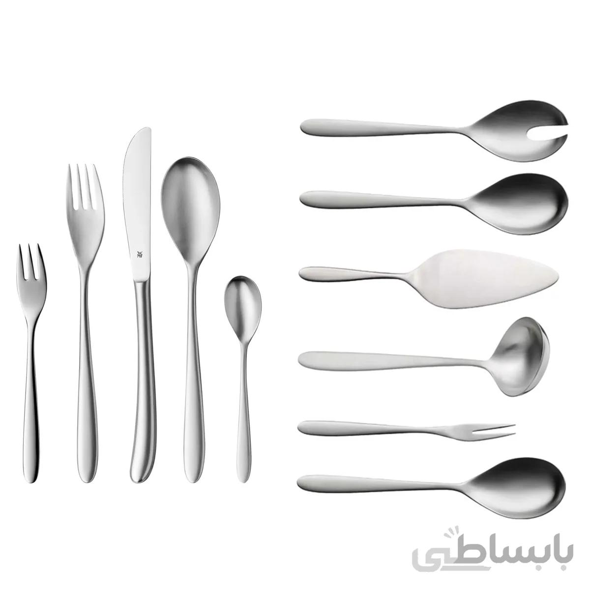 سرویس قاشق و چنگال 66 پارچه دبلیو ام اف مدل SILK