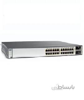 سوئیچ 24 پورت سیسکو با ماژول WS-C3750E-24TD-S 10G