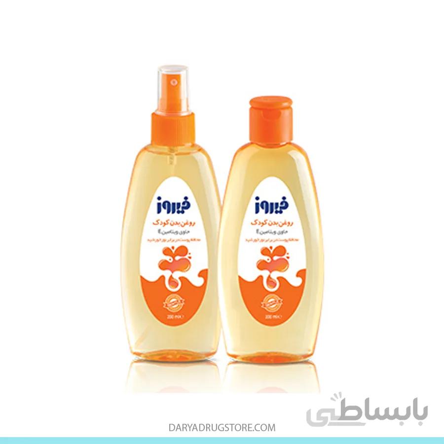 روغن بدن ویتامین E فیروز