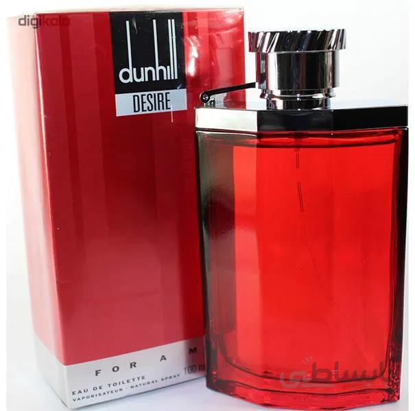 ادو تویلت مردانه دانهیل قرمز مدل Desire Red حجم 100 میلی لیتر